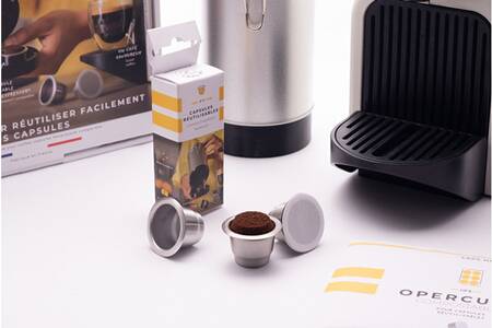 Capsule café Caps Me 3 capsules de café réutilisables - compatible ...