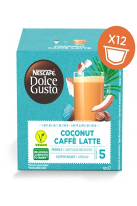 Capsule café Dolce Gusto NESCAFE Caffe Latte Coconut - NDG CAFFE