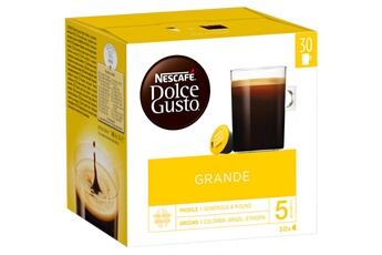 Capsule café Dolce Gusto NESCAFE Grande (X30 capsules)