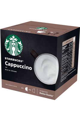 Capsules de café Starbucks Dolce Gusto Cappucino - Boîte de 24 sur