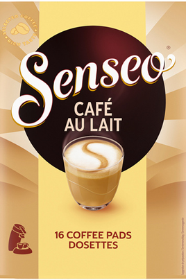 Café moulu SENSEO café au lait x16