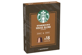 Capsule café Starbucks Starbucks by Nespresso House Blend X18