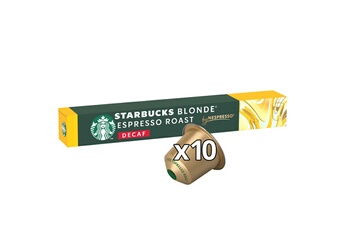 Starbucks - by Nespresso Blonde Espresso Roast Decaffeine X10