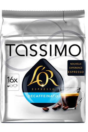 Dosette café Tassimo DOSETTES L'OR DECAFFEINATO