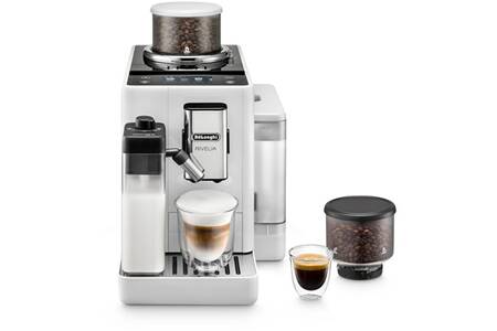 Expresso avec broyeur Delonghi Rivelia Latte FEB4455.G 1450 W Gris Galet pas cher