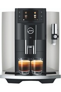 Machine à Café Jura E8 Piano Black - 17 Spécialités, Broyeur Aroma Pro