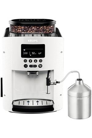 Expresso Avec Broyeur Krups Essential Blanche EA816170R Reconditionné ...