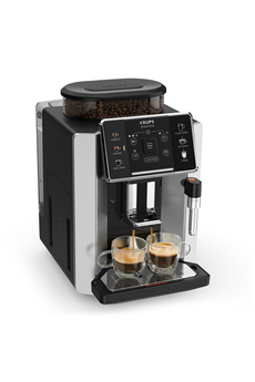 Expresso avec broyeur Krups SENSATION Machine à café à grain SILVER EA910E10