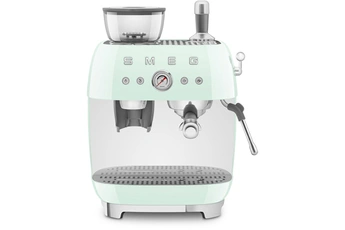 Machine à Café Expresso combinée avec broyeur - Café en Grains / Système de Chauffe Double Thermoblock - Pression de Pompe de 15 bar / Fonction café simple et double - Réglage de la Longueur du Café / Broyage pour 1 tasse et 2 tasses - Réservoir de 250 g