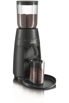 Cloer 7520 moulin à café électrique avec broyeur conique pour 2-12 tasses  et 300 g grains de café, 150 w, mouture réglable, noir - Cafetière - Achat  & prix