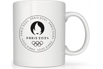 Paris 2024 Jo - MUG ROUND LOGO PARIS 2024 JO