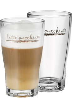 tasse et mugs wmf verre a latte macchiato barista 2 pieces