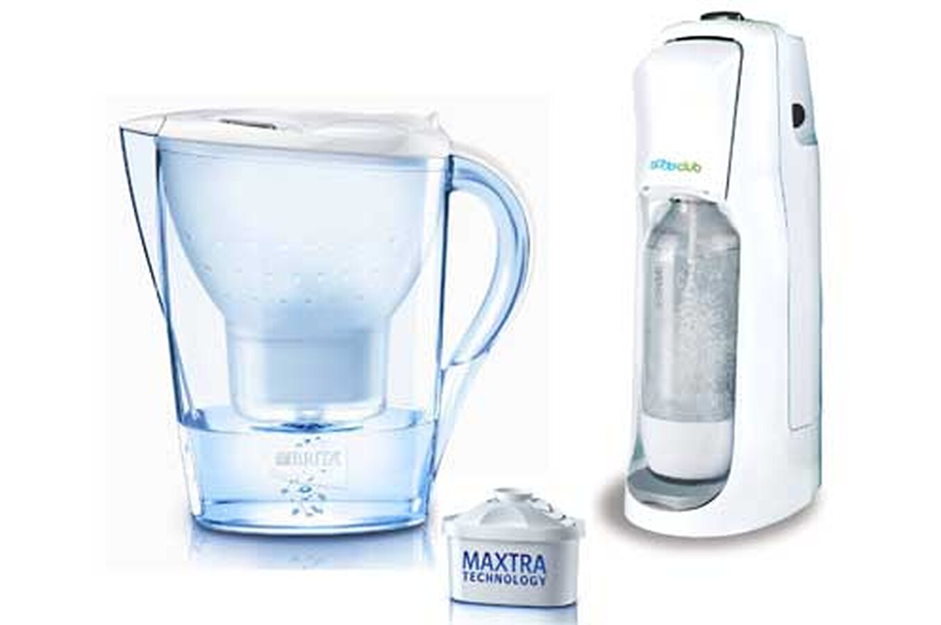 Machine à soda et eau gazeuse Brita COFFRET MARELLA + SODASTREAM