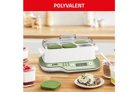 Pot + couvercle pour yaourtiere Multi Delices SEB YG6