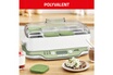 Mangeoire Poules Boîte De Rangement Pour 12 Pots Et Couvercles De Yaourtière Seb Multidélices - Noir Accessoire Seb Multidelices