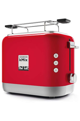 Grille-pain Inox rouge 900W