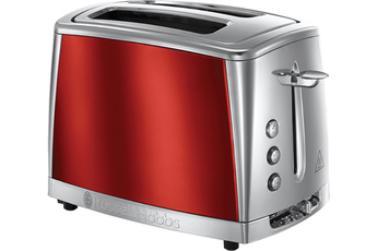 RUSSELL HOBBS Toaster 23330-56 Colours Plus Rouge pas cher 