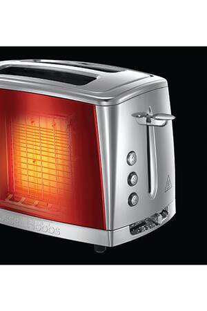 Тостер russell hobbs luna solar red 23220 56 обзор