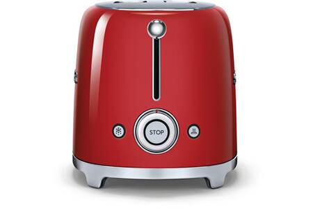 Grille Pain Smeg Tsf03rdeu Rouge Darty