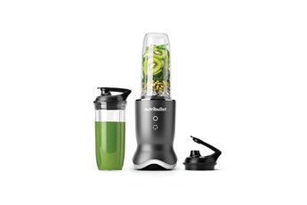 Capacités variées : Offrant des options de 900 ml et 700 ml / Puissance : 1200 watts - 2 vitesses / Matériaux de qualité : Fabriquées en Tritan Renew sans BPA / Livré avec deux couvercles de voyage