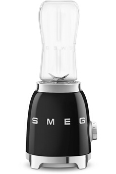 Mini Blender de table "Années 50" / Puissance du moteur 300 W - 24 000 tours / min / Capacité : 600 ml - Variateur de vitesses / Inclus : 2 bouteilles en Tritan Renew
