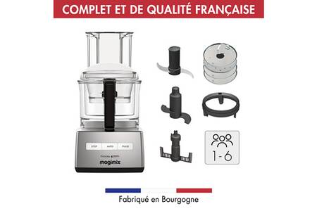 Robot MAGIMIX 4200 XL chromé mat + presse agrumes 17360 - 85406F