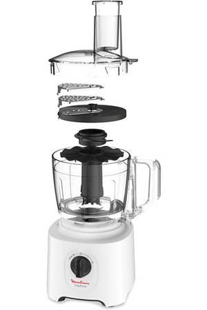 Robot multifonction Moulinex MOULINEX EASY FORCE 700W BLANC FP244110 ...