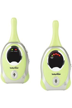 Veilleuse et Double Alarmes Port/ée 500 m Babymoov Easy Care Babyphone Audio avec Vox