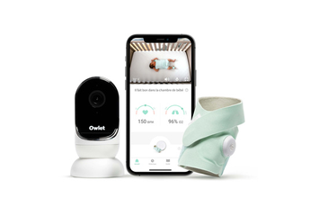 Babyphone Owlet Smart Sock 3+ camera HD Owlet Monitor Duo