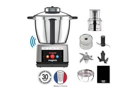 Robot Cuiseur Magimix Cook Expert Connect Chrome 113 Cookexpert Connect Chrome 113 Darty