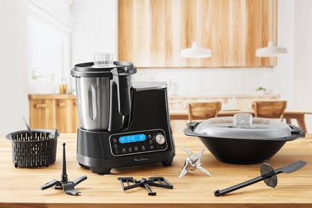 Robot Cuiseur Moulinex Click Chef HF452110 - Robot Culinaire Multifonction