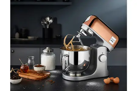 Tritatutto Elettrico Tognana Iridea 0,5L - Acciaio Inox, 1 Velocità, Design Vintage Champagne - Foto 4