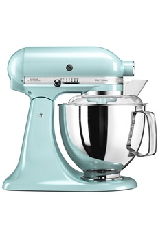 Robot pâtissier multifonction - Capacité brute du bol 4,8 litres / Variateur de vitesse : 10 positions / Moteur 300 watts - Mouvement planétaire / Bol 3 litres, kit pâtisserie - Couvercle anti-projection