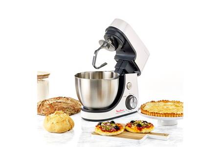 Robot pâtissier Moulinex Masterchef gourmet blanc QA510110 | Darty