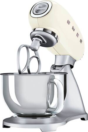 Robot pâtissier Smeg SMF02CREU Crème | Darty