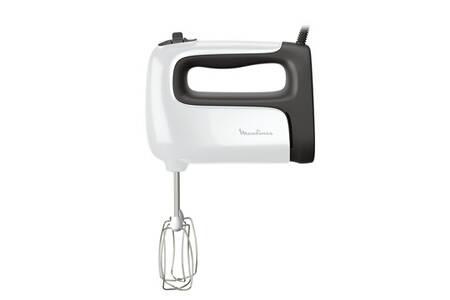 MOULINEX ROBOT PÂTISSIER, BATTEUR A MAIN, 500W, 5 VITESSES, BOL 2,5L, 2 FOUETS + 2 CROCHETS-PÉTRIN, PREP'MIX+ HT464010 | Rakuten