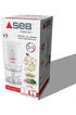 Seb SEB VALENTIN 2 en 1 compact Blanc 855306 photo 4