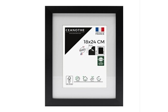 Ceanothe - Cadre Ceanothe CADRE 18X24 OUV 13X18 MILAN NOIR