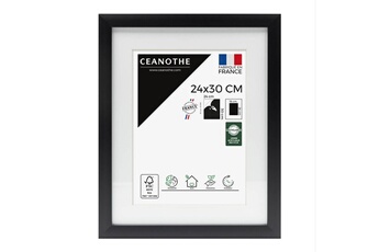 Ceanothe - CADRE 24X30 OUV 18X24 MILAN NOIR