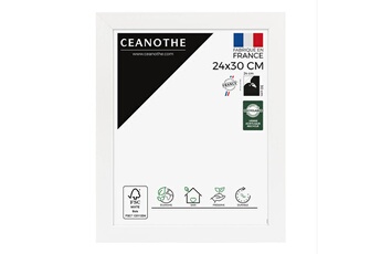 Ceanothe - CADRE 24X30 ETERNEL BLANC