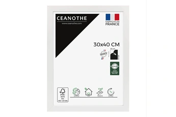 Ceanothe - CADRE 30X40 ETERNEL BLANC
