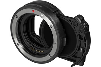 Canon - Accessoires photo Canon Bague d'adaptation objectif EF / EF-S vers boitier EOS R avec filtre insérable variable neutre (ND)