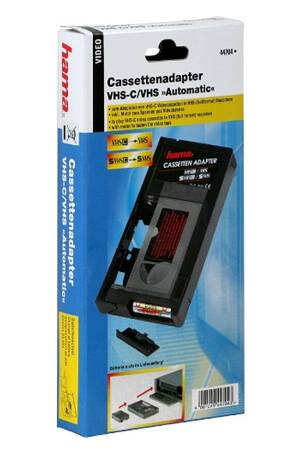 VHS-C Adaptateur cassette motorisée Play Caméscope sur magnétoscope
