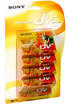 Pack de mini-cassettes pour caméscope DV Sony DV