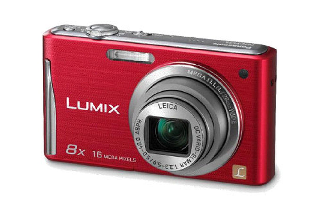 Appareil photo compact Panasonic LUMIX FS 35 ROUGE (3404730) Darty