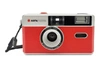 Agfaphoto compact 35mm Silver/Rouge - Réutilisable photo 1