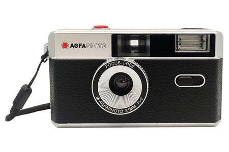 Appareil photo Argentique Agfaphoto compact 35mm Silver/Noir - Réutilisable