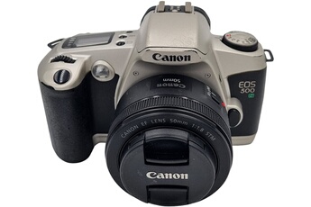 Appareil photo Argentique Canon EOS 500N 50mm f1.8 STM Noir - Reconditionne