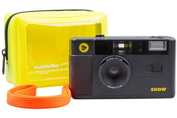 Appareil photo argentique Dubble film Show 35mm Noir - R&eacute;utilisable