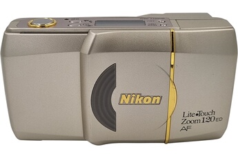 Nikon - Appareil photo Argentique Nikon Lite Touch Zoom 120 ED  Reconditionne - Or